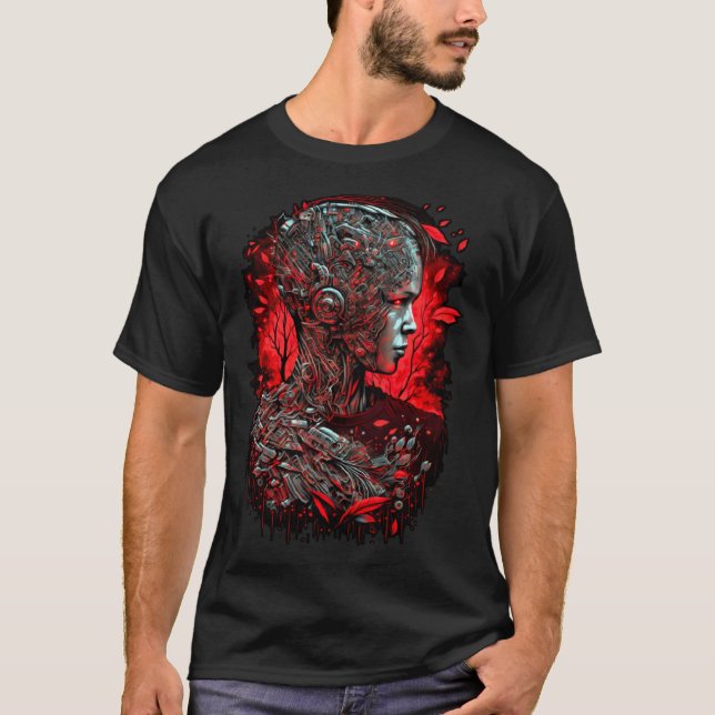 Camiseta Inteligência Artificial Prof. de TI de Computação (Frente)