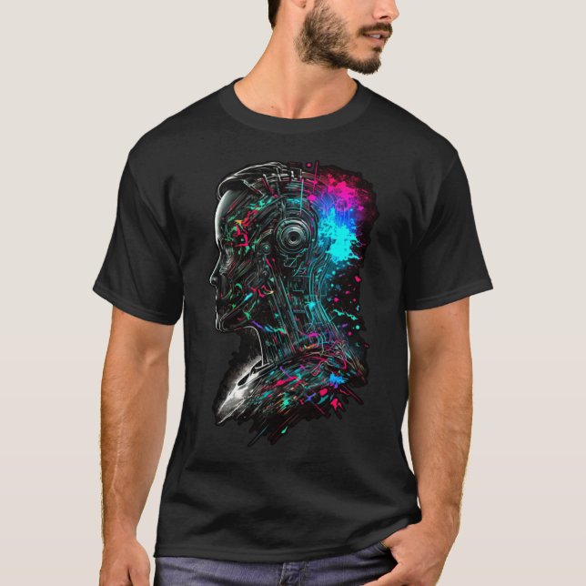 Camiseta Inteligência Artificial Prof. de TI de Computação (Frente)