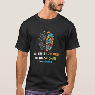 Camiseta Inteligência É A Capacidade De Se Adaptar À Mudanç