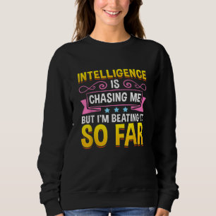 Camiseta Inteligência sarcástica está me perseguindo, espan