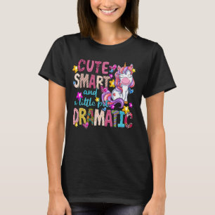 Camiseta Inteligente Bonito E Um Pouco Dramático Unicórnio