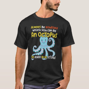 Camiseta Inteligente como uma criatura oceânica de polvo 1