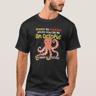 Camiseta Inteligente como uma criatura oceânica de polvo 1