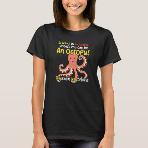 Camiseta Inteligente como uma criatura oceânica de polvo 1
