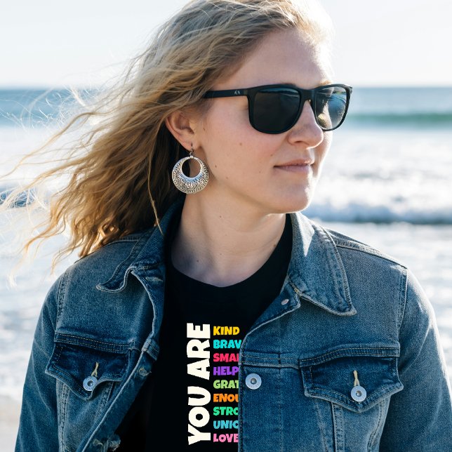 Camiseta Inteligente e Corajoso Grateful (you are grateful.)