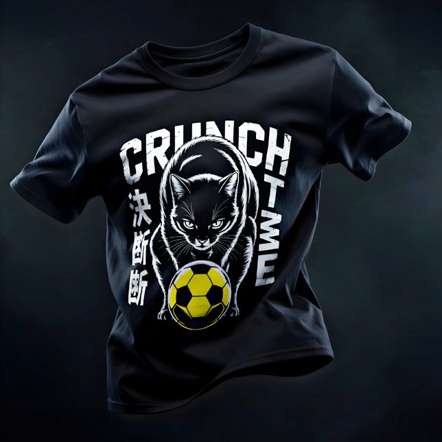 Camiseta Intense Cat Soccer - Gift for Athletes (Criador carregado)