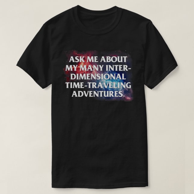 Camiseta Interdimensional (Frente do Design)