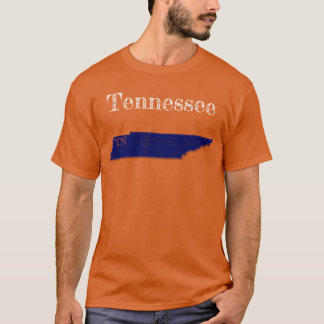 Camiseta Interestados do Tennessee [Design Marinho azul]