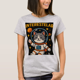 Camiseta interestelar casual t shirt