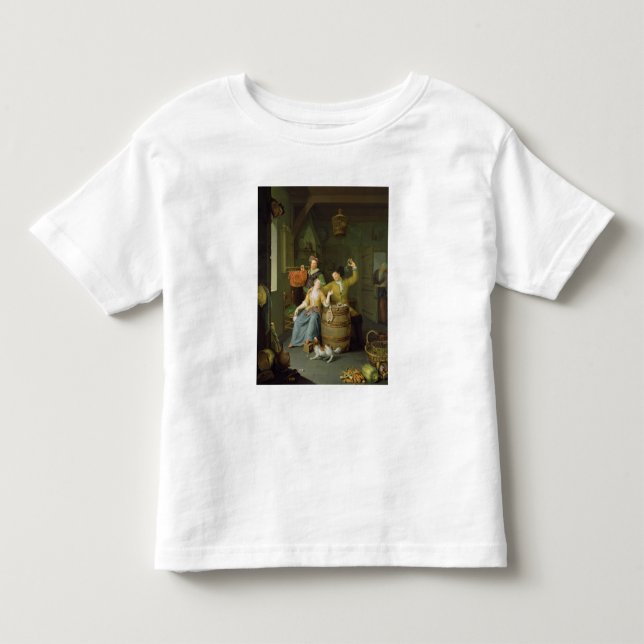 Camiseta Interior com um casal que comemora (Frente)