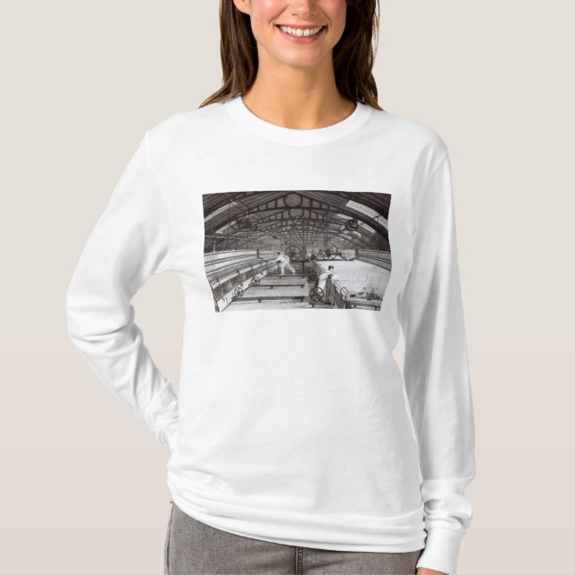 Camiseta Interior de um moinho de algodão (Frente)