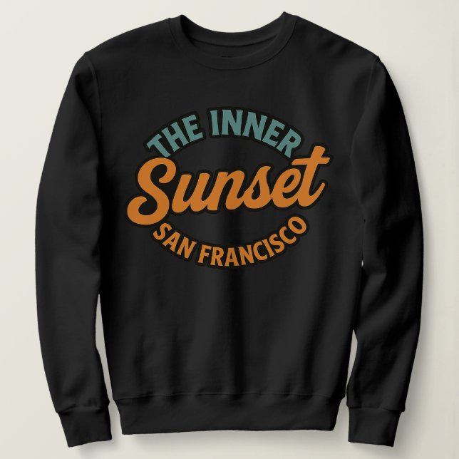 Camiseta Interior Sunset São Francisco (Frente do Design)