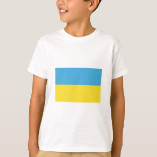 Camiseta International da BANDEIRA de Ucrânia