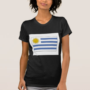 Camiseta International da BANDEIRA de Uruguai