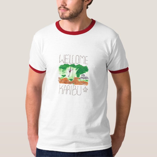 Camiseta International do CTC - boa vinda (Frente)