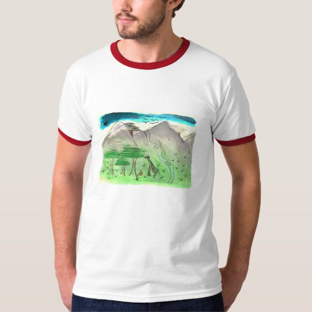 Camiseta International do CTC - paisagem (Frente)