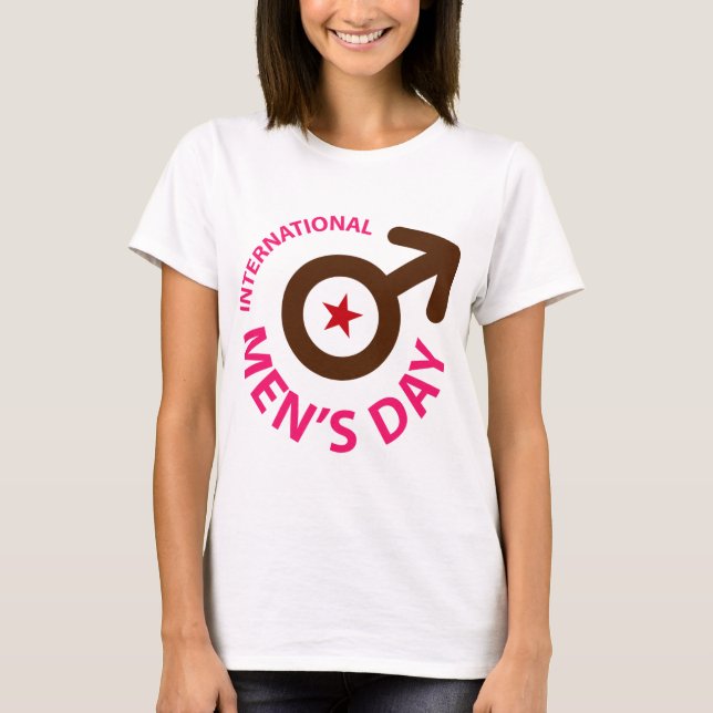 Camiseta International Men's Day (Frente)