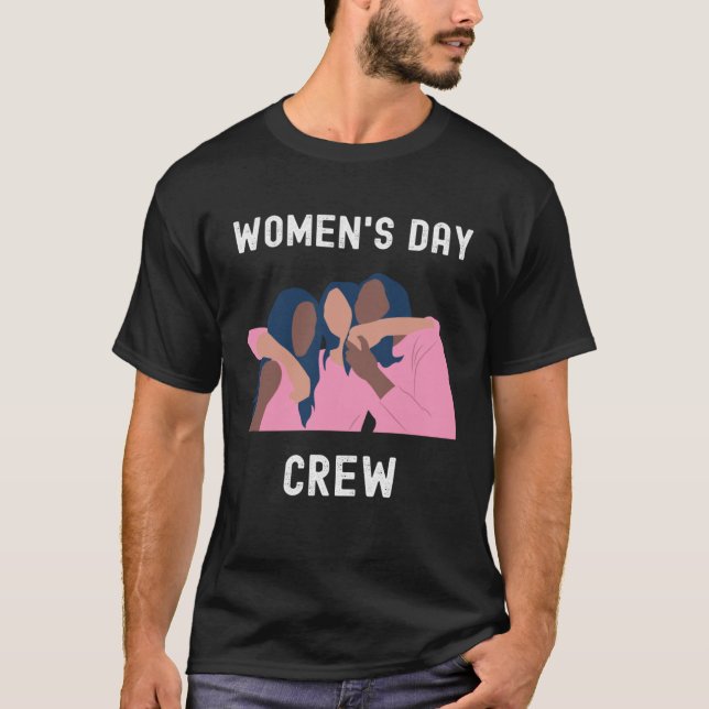Camiseta International womens day  8 march Quotes Family (Frente)