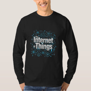 Camiseta Internet Das Coisas Transf de Análise IoT De Dados