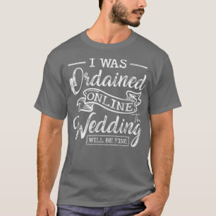 Camiseta Internet Oficial De Casamento Ordenada E Licenciad