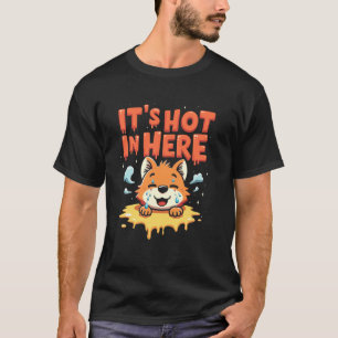 Camiseta Interpretação de Fantasia Peluda Roupa Performance