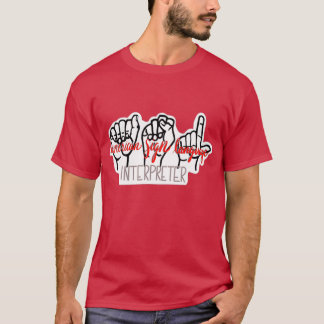 Camiseta Intérprete ASL
