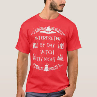 Camiseta Intérprete Por Bruxa Do Dia Por Noite