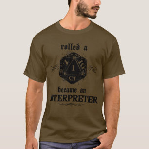 Camiseta Intérprete Roll Infeliz
