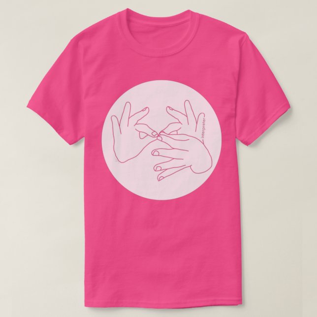 Camiseta Interpreter white fron (Frente do Design)