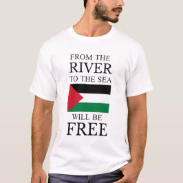 Camiseta Interromper a Guerra / Apoiar Gaza e a Palestina