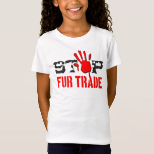 Camiseta Interromper comércio de peles