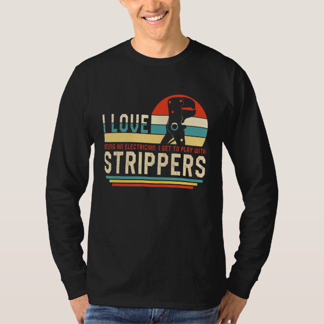 Camiseta Interruptores são motores elétricos elétricos elét (Frente)