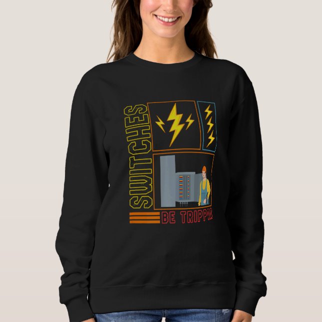 Camiseta Interruptores são motores elétricos elétricos elét (Frente)