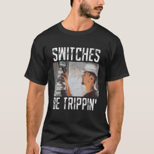 Camiseta Interruptores São Trippin Funny Eletrically Fus