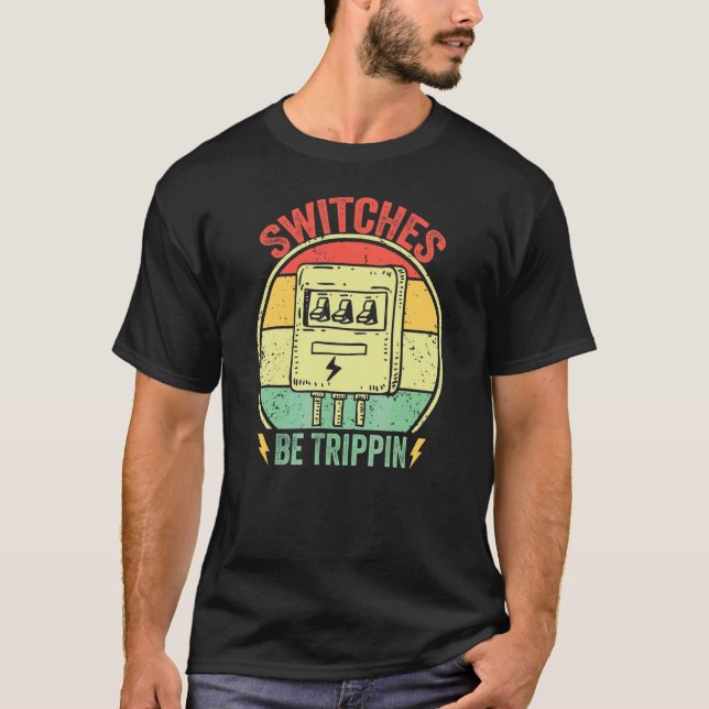 Camiseta Interruptores Serem Caixa de Fusível Elétrico Trip (Frente)