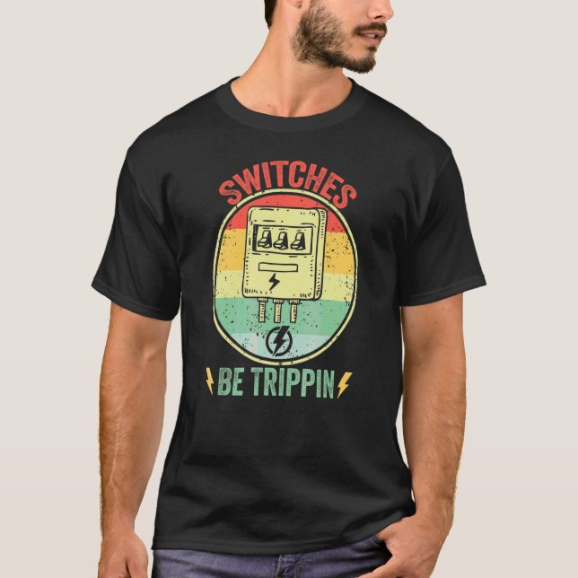 Camiseta Interruptores Serem Caixa de Fusível Elétrico Trip (Frente)