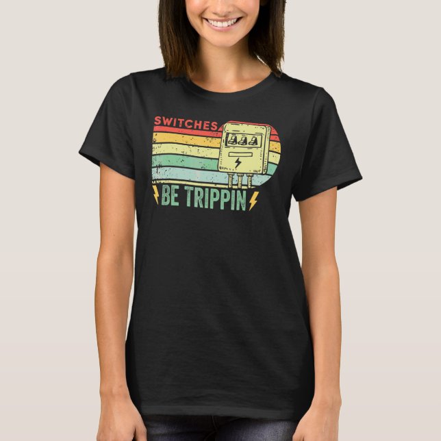 Camiseta Interruptores Serem Caixa de Fusível Elétrico Trip (Frente)