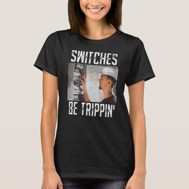 Camiseta Interruptores Serem Caixa Elétrica de Fusível Trip (Frente)