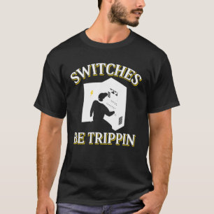 Camiseta Interruptores Serem Egenealogia Elétrica Trippin