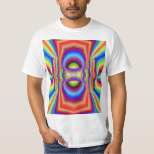 Camiseta Interseção dimensional Arte digital