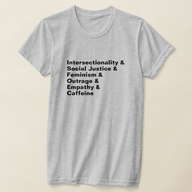 Camiseta Interseccionalidade e (Postura )