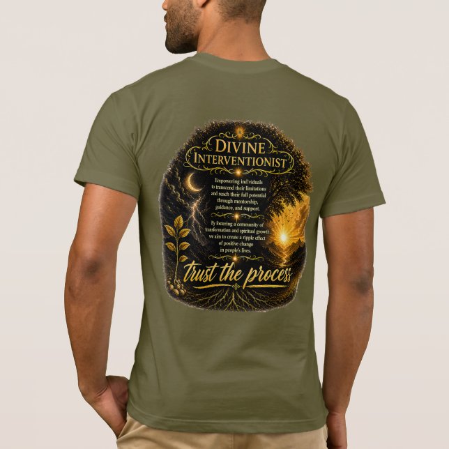 Camiseta Intervencionista Divino (Verso)
