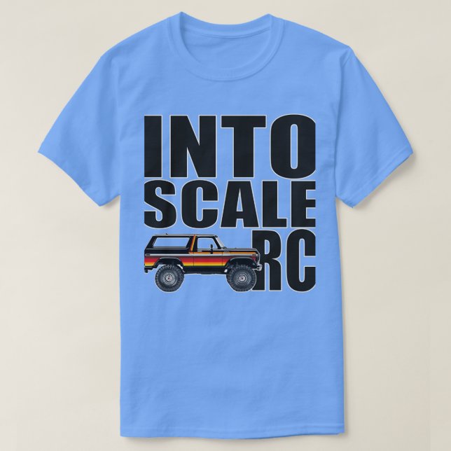 Camiseta Into scale rc an offroad rock crawler crawling Cla (Frente do Design)