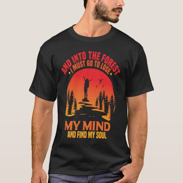 Camiseta Into the Forest i find my Soul (Frente)