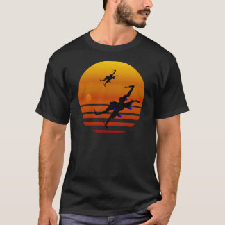 Camiseta Into the Sunset - X-wing Fanart