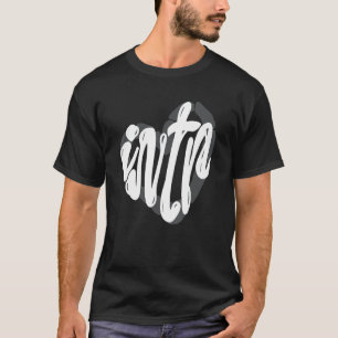 Camiseta INTP introvertido Myers Briggs personagem tipo cor