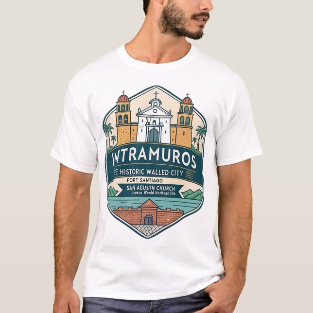 Camiseta Intramuros (A Cidade Murada) (Frente)