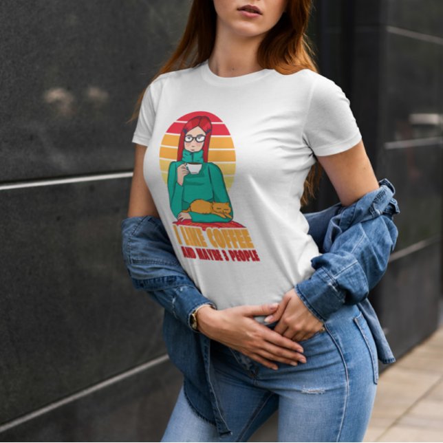 Camiseta Introdução ao Café Lover (Criador carregado)