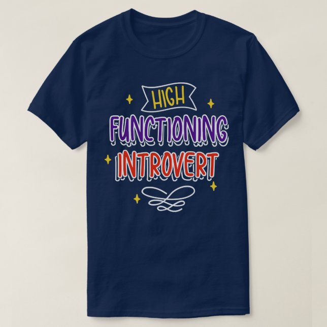 Camiseta Introdução de Alto Funcionamento (Frente do Design)