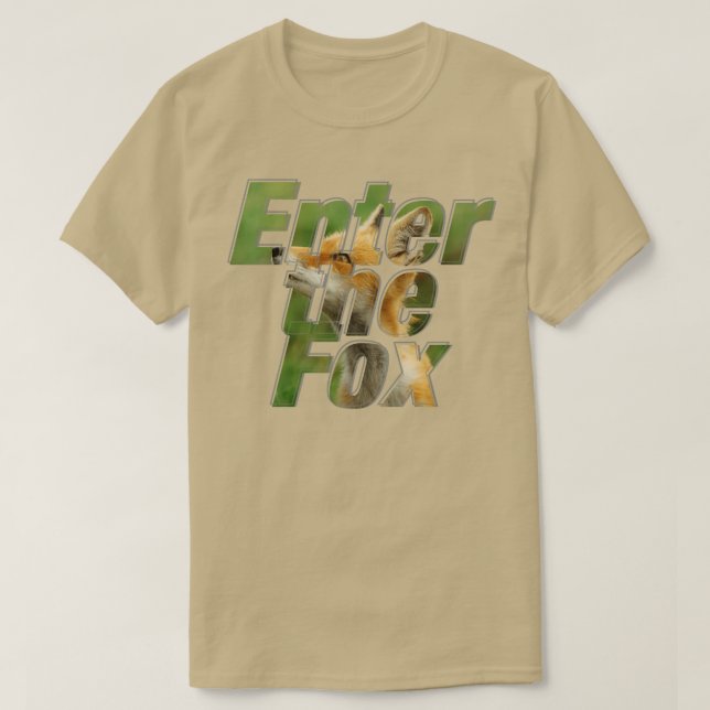 Camiseta Introduza a Raposa (Frente do Design)